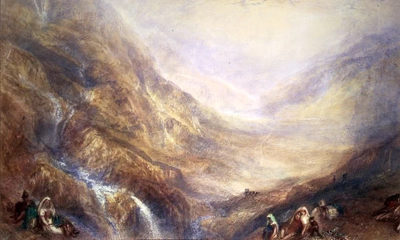 La discesa del San Gottardo - Koriyama City Museum of Art
